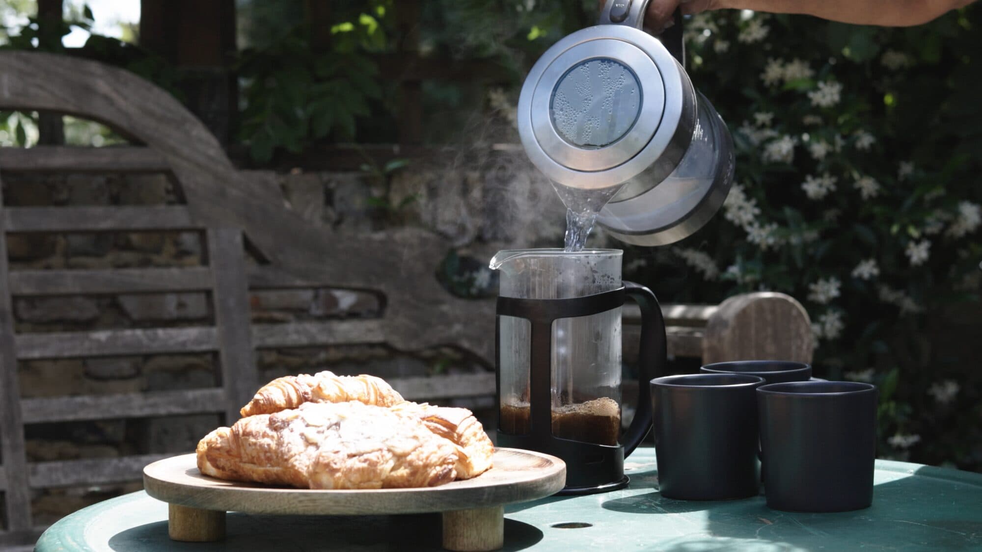 Coffee and pastries